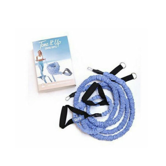 NEW Tone It Up Toning Ropes for Cardio and Strengthening- 2 Toning Workout Ropes - Picture 2 of 3